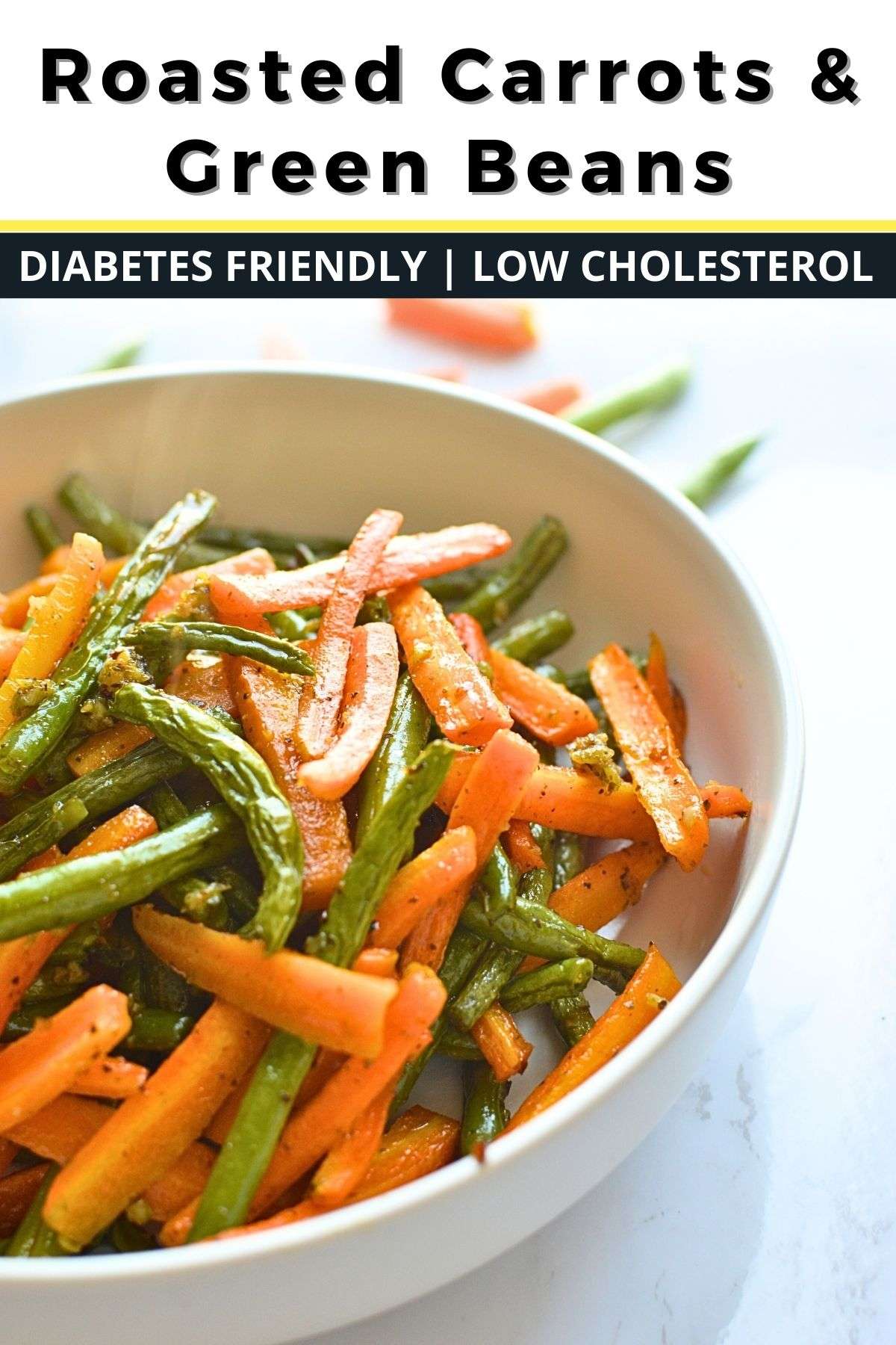 Roasted carrots and green beans-1
